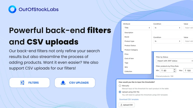 Out Of Stock Alert Restock Lab