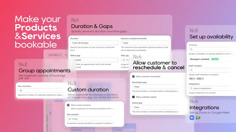 Opencals: Appointment Booking