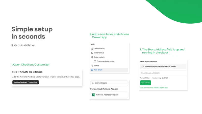 Onwan: Saudi Address Validator