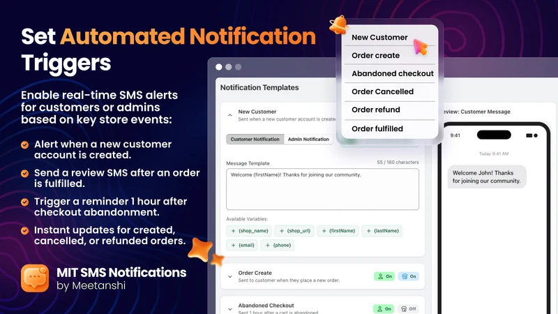MIT SMS Notifications Pro