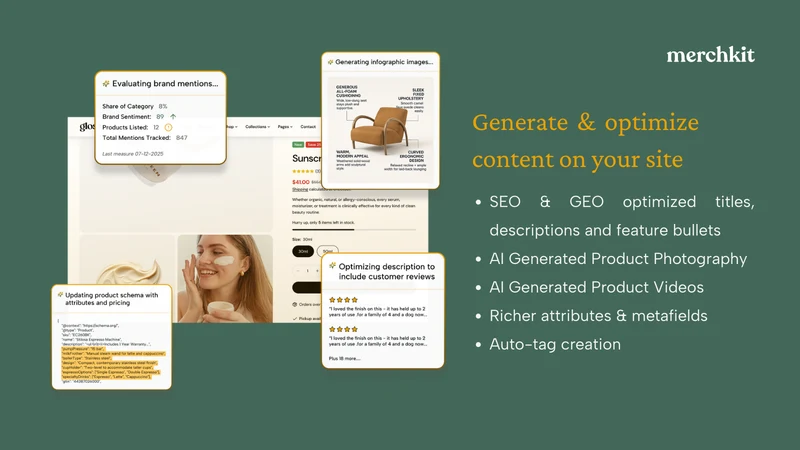Merchkit PIM & AI Catalog