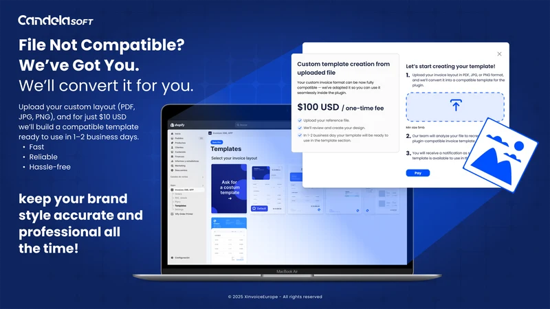 XML Invoice Europe CandelaSoft