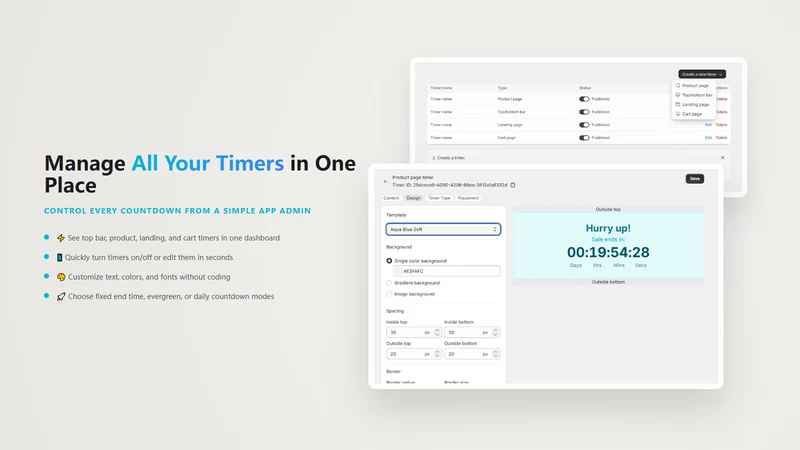 Hurry Timer