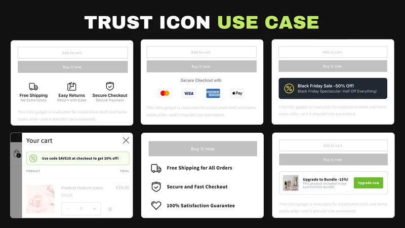 FS: Trust Badges & Trust Icons