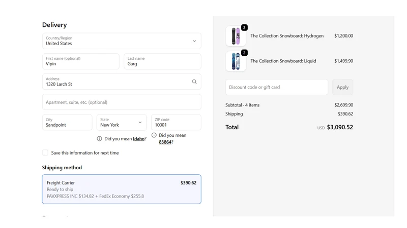EchoTrak Shipping Integration