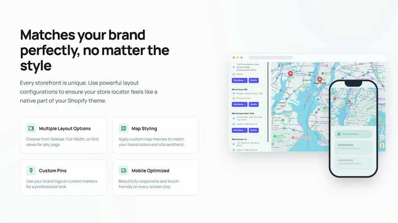 Easy Google Maps Store Locator