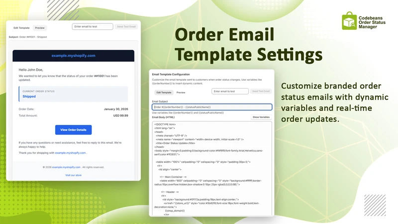 CB Order Status Manager