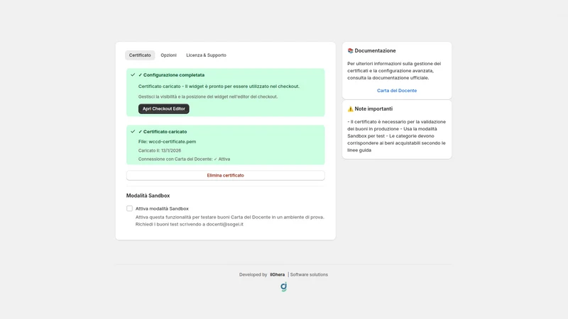 Carta del Docente