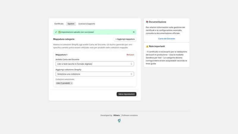 Carta del Docente