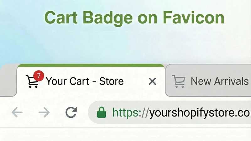 TabBadge: Cart Favicon Counter