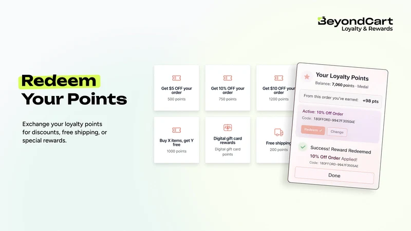 BeyondCart Loyalty And Rewards