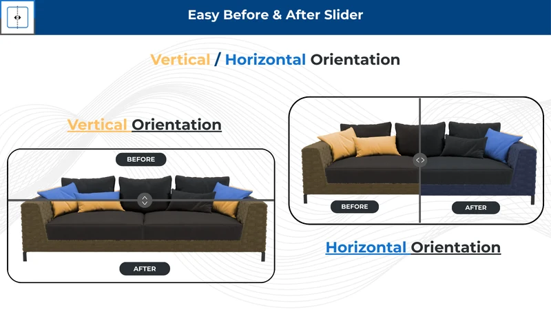 Easy Before & After Slider