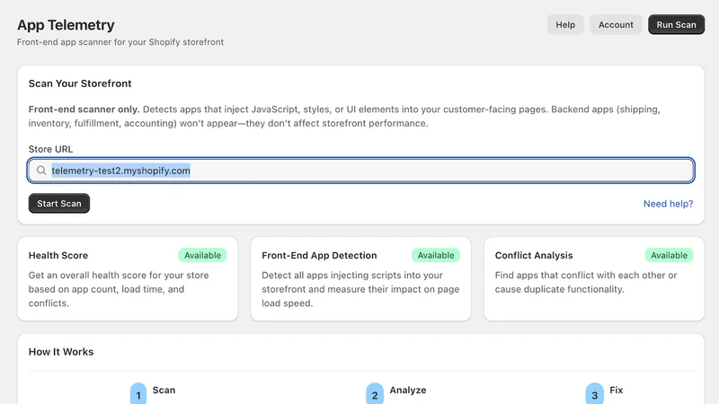 App Telemetry by Red Van