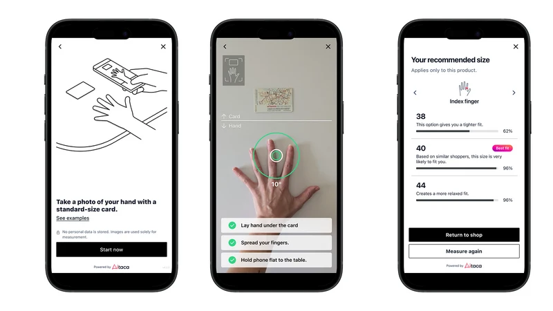 AI Ring Sizer & Size Guide