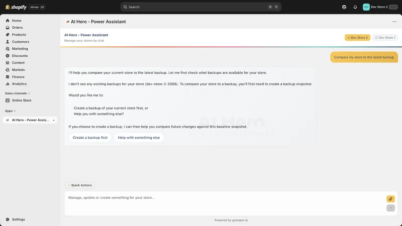 AI Hero ‑ Power Assistant