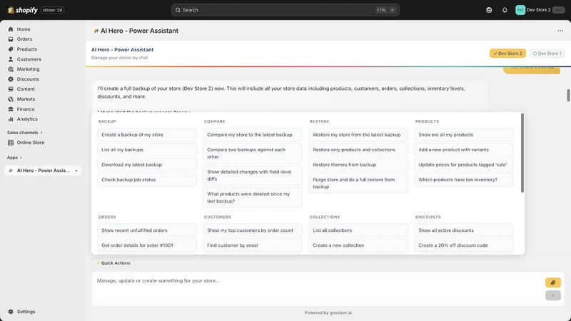 AI Hero ‑ Power Assistant