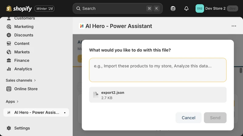AI Hero ‑ Power Assistant