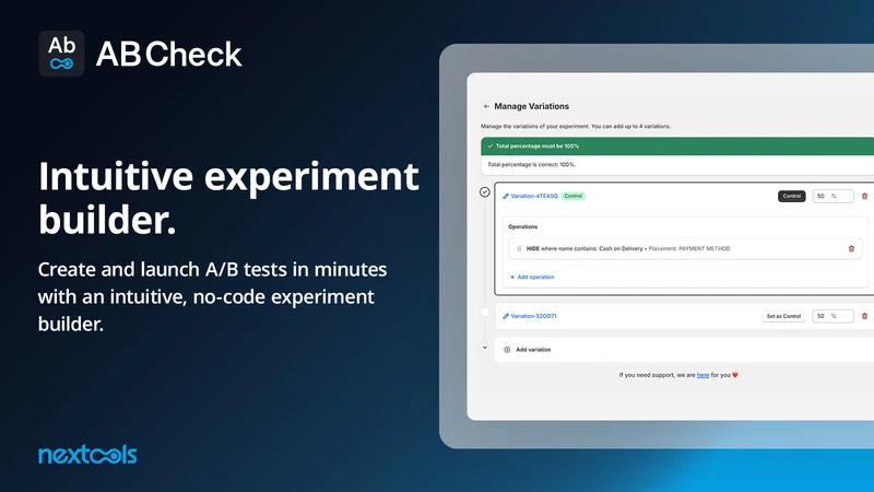 AB Check: Payment A/B tests