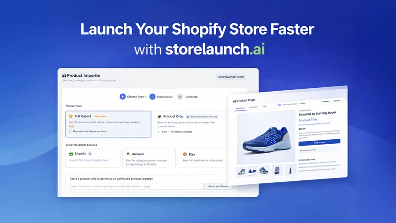Store Launch: AI Store Builder