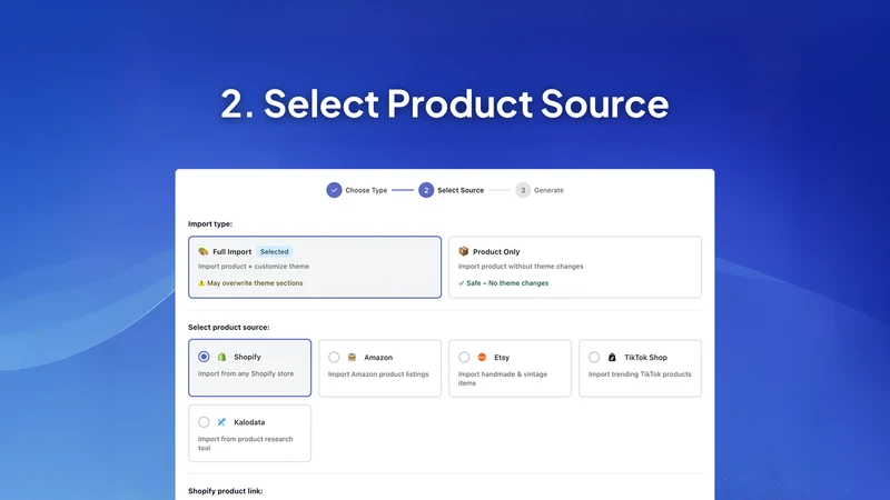 Store Launch: AI Store Builder