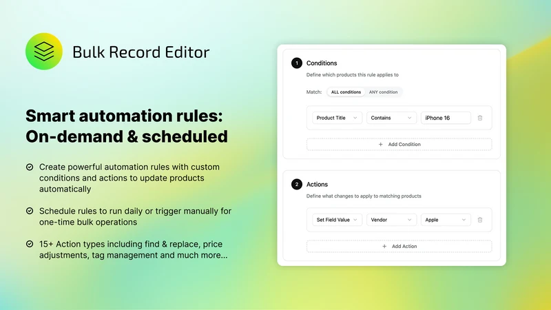 Northstar: Bulk Product Editor