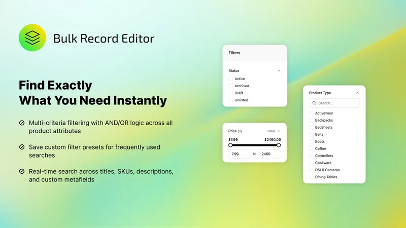 Northstar: Bulk Product Editor