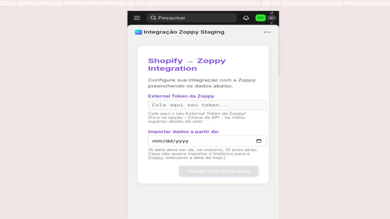 Zoppy Integração Oficial