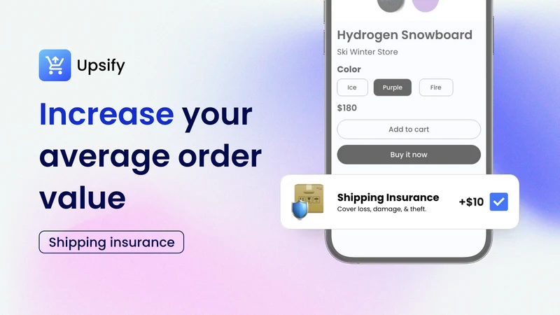 Upsify: Shipping Insurance