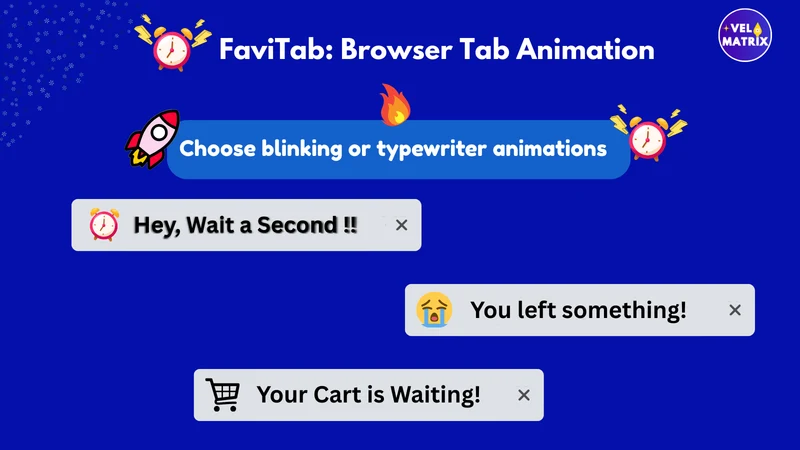 FaviTab: Browser Tab Animation