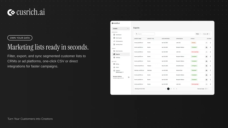 Cusrich.AI: Discover Creators