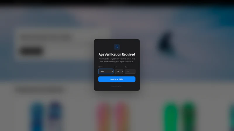 AgeGuard ‑ Age Verify Gate
