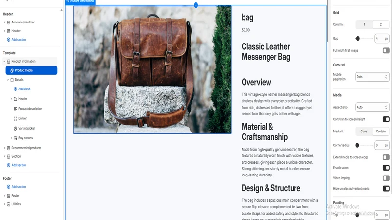 Variant Description Pro