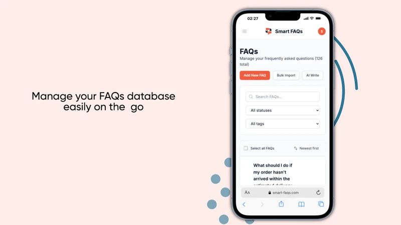Smart FAQs
