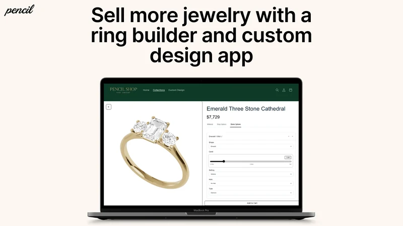 Pencil: Custom jewelry apps