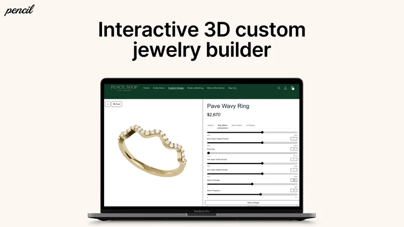 Pencil: Custom jewelry apps