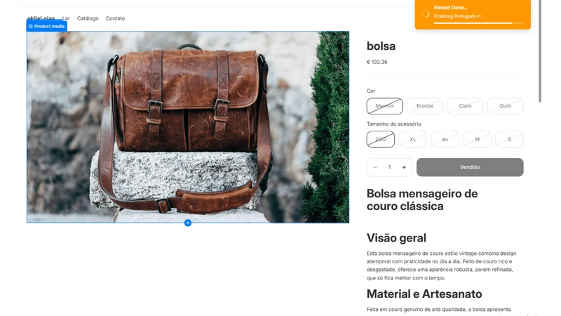 Language & Currency Converter