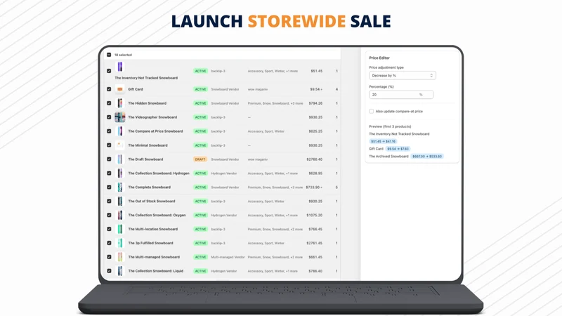 BL Bulk Product Editor