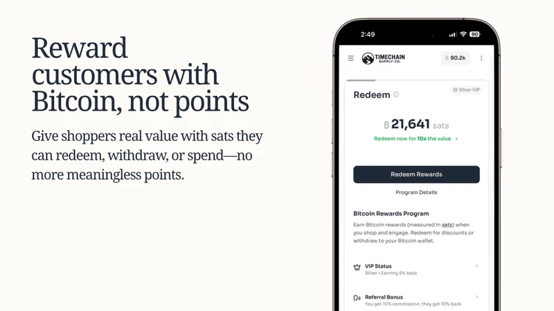 Oshi: Bitcoin Rewards Program
