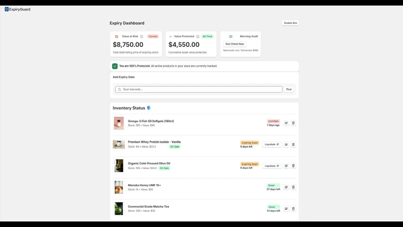ExpiryGuard: Expiry Tracker