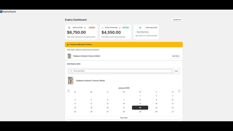 ExpiryGuard: Expiry Tracker