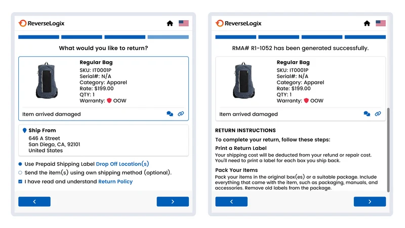 ReverseLogix Returns System