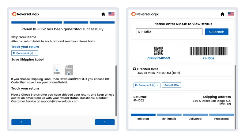 ReverseLogix Returns System