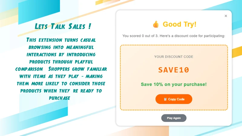PriceQuest Conversion Popup