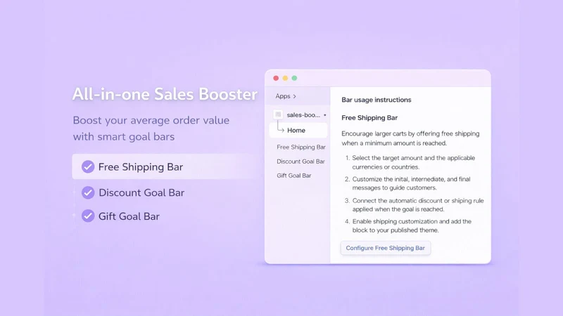 Ecomz ‑ Cart Progress Bar