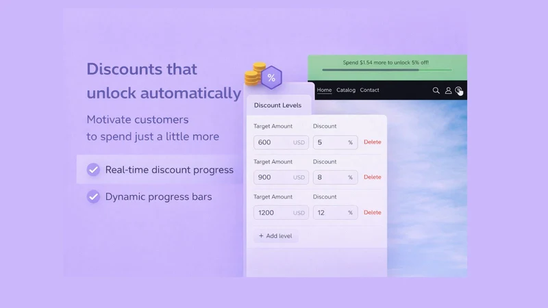 Ecomz ‑ Cart Progress Bar