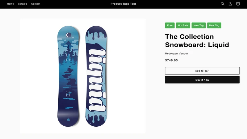 Daniel Product Tags
