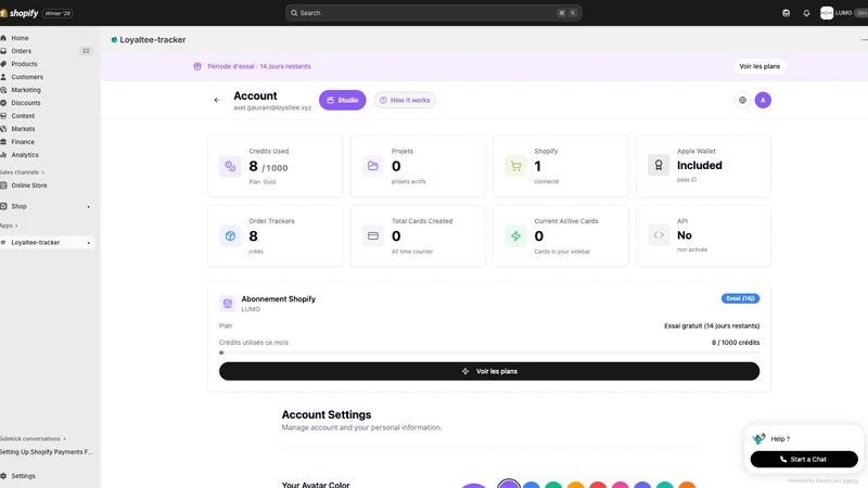 Loyaltee Apple Wallet Tracker