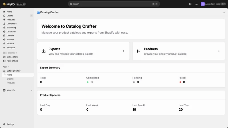 Catalog Crafter