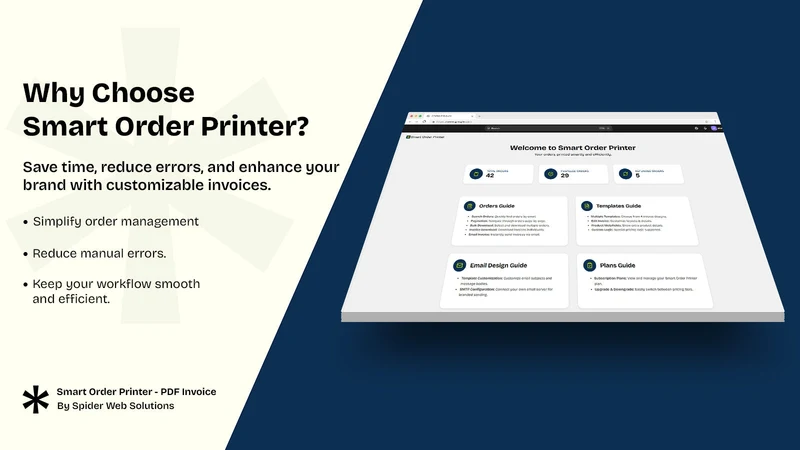 Smart Order Printer