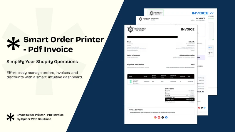 Smart Order Printer